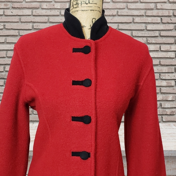 WilliSmith Wool Jacket with Formal Black Velvet Accents - Picture 3 of 11